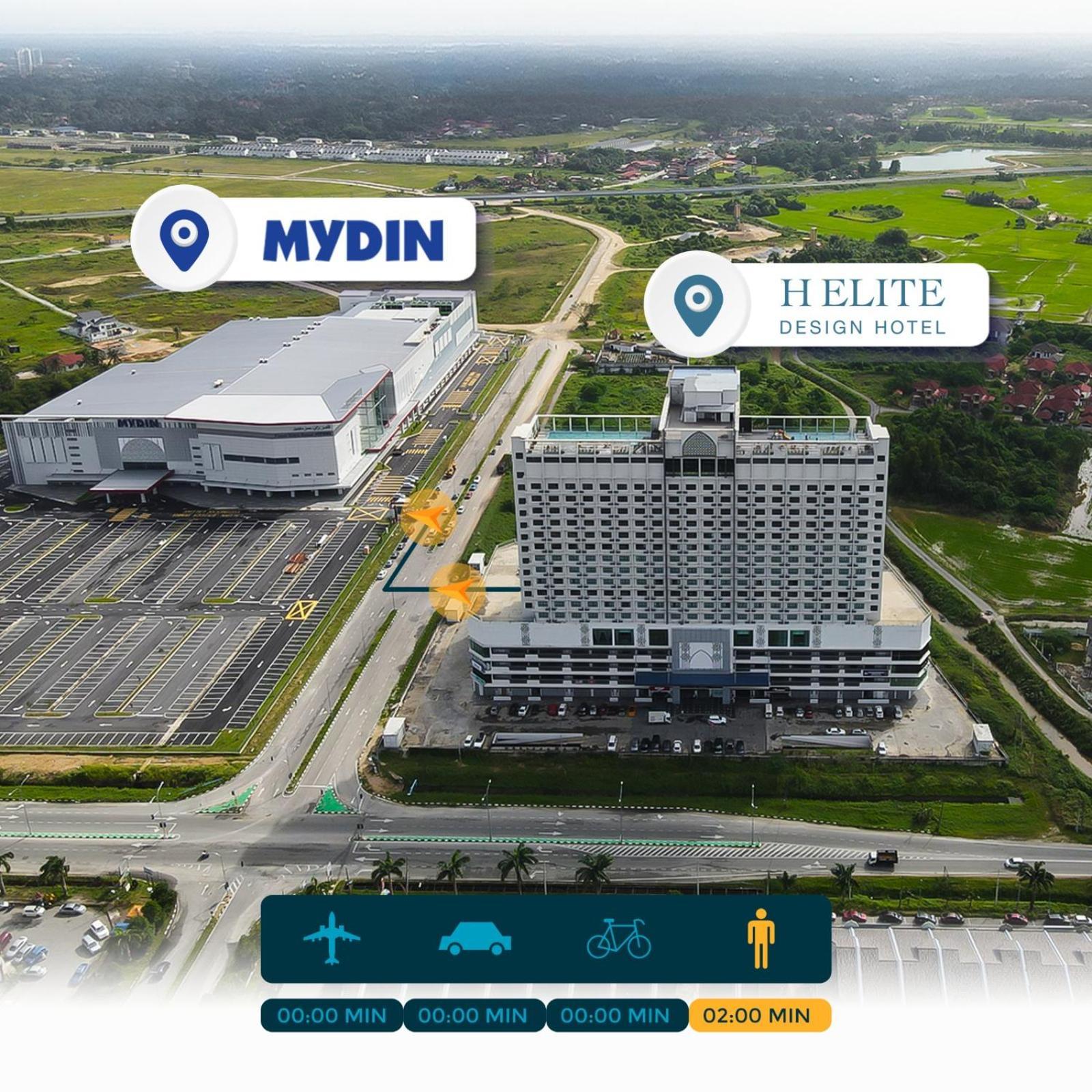 H Elite Design Hotel Kota Bharu Dış mekan fotoğraf
